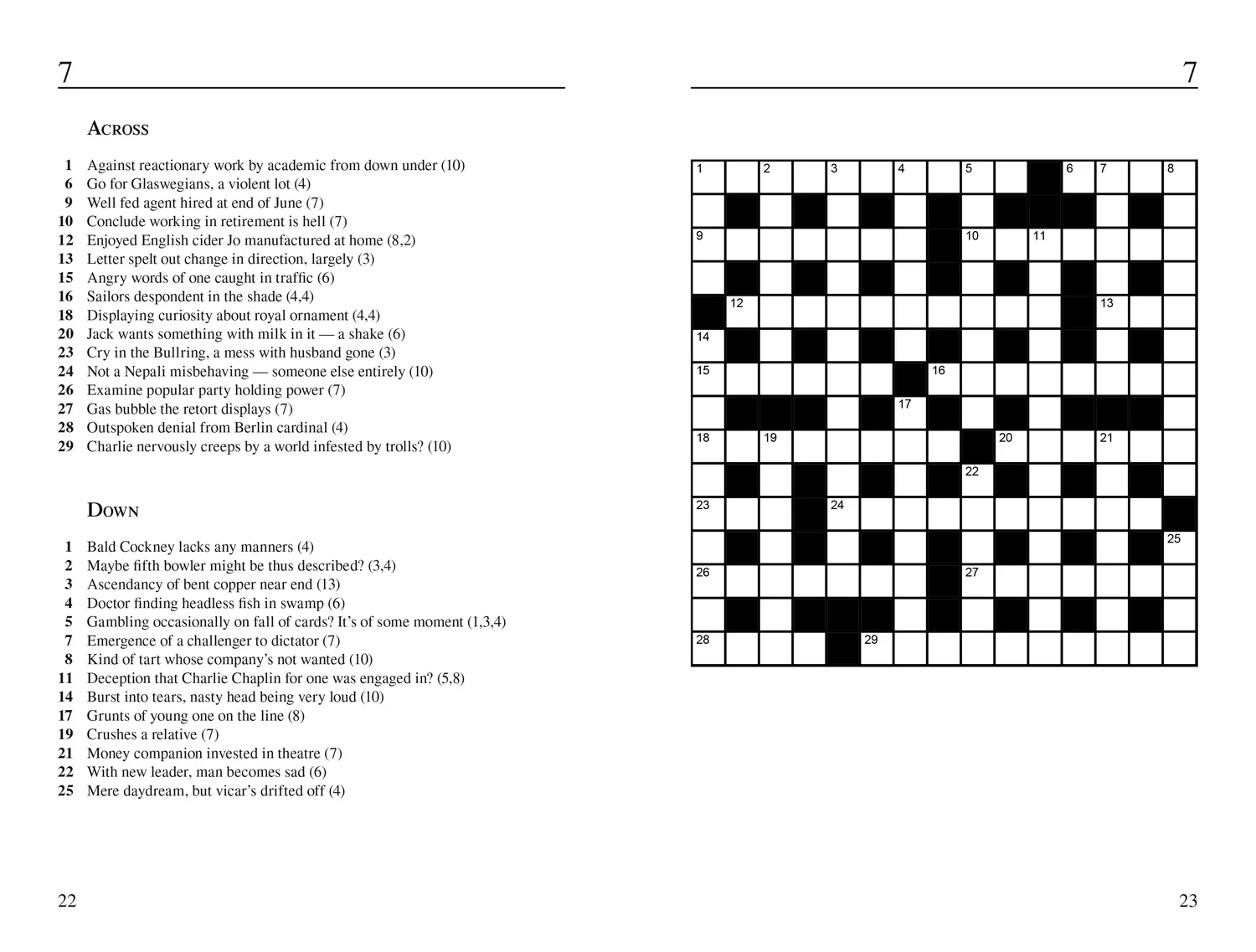The Times Crosswords - The Times Cryptic Crossword Book 29: 100 world-famous crossword puzzles - Image 2