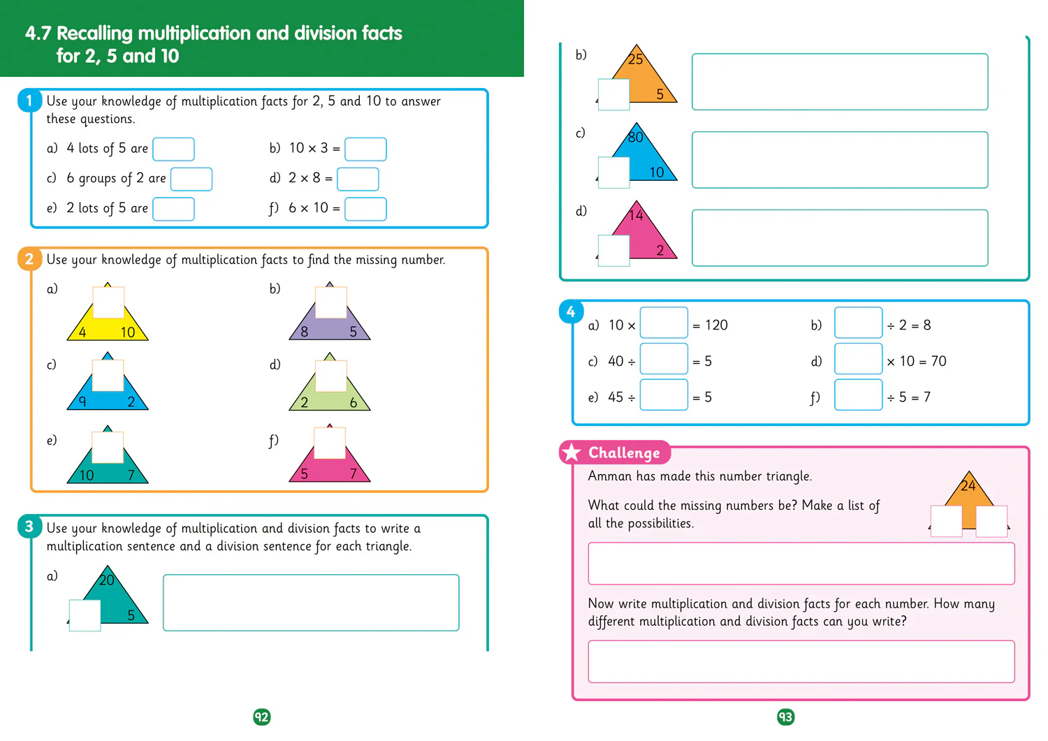 Primary Maths for Scotland - 1C Practice Workbook 1 - Image 4