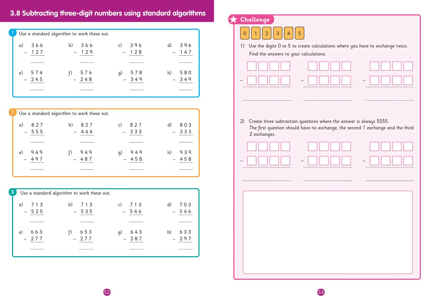 Primary Maths for Scotland - 2B Practice Workbook 1 - Image 3