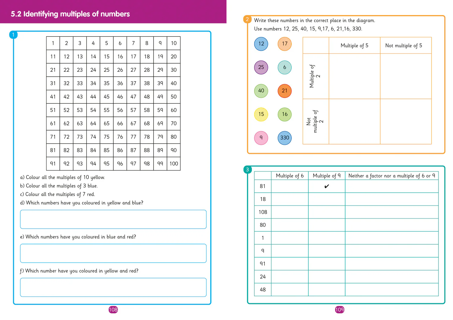 Primary Maths for Scotland - 2B Practice Workbook 1 - Image 4