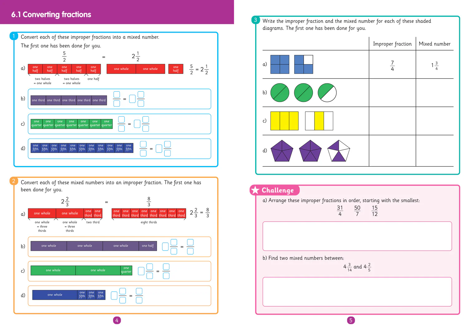 Primary Maths for Scotland - 2C Practice Workbook 2 - Image 2