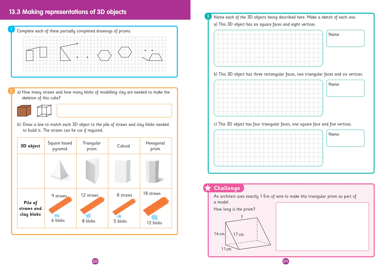 Primary Maths for Scotland - 2C Practice Workbook 2 - Image 4