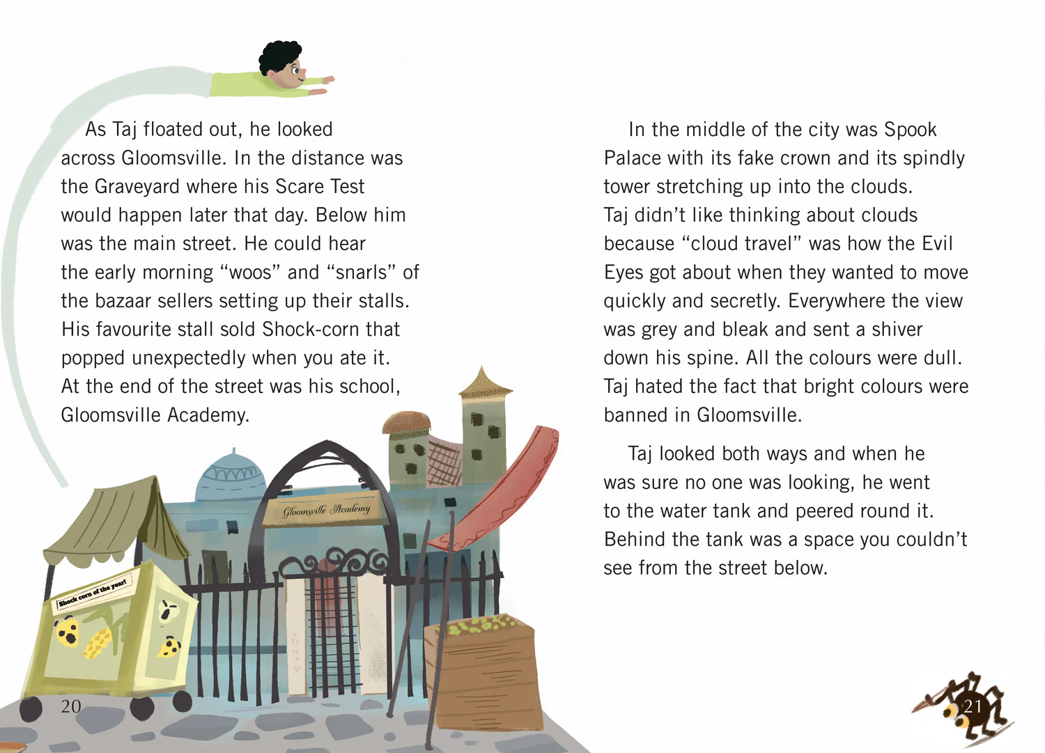 Big Cat for Little Wandle Fluency - Taj Tremble and the Evil Eyes: Fluency 6 - Image 3