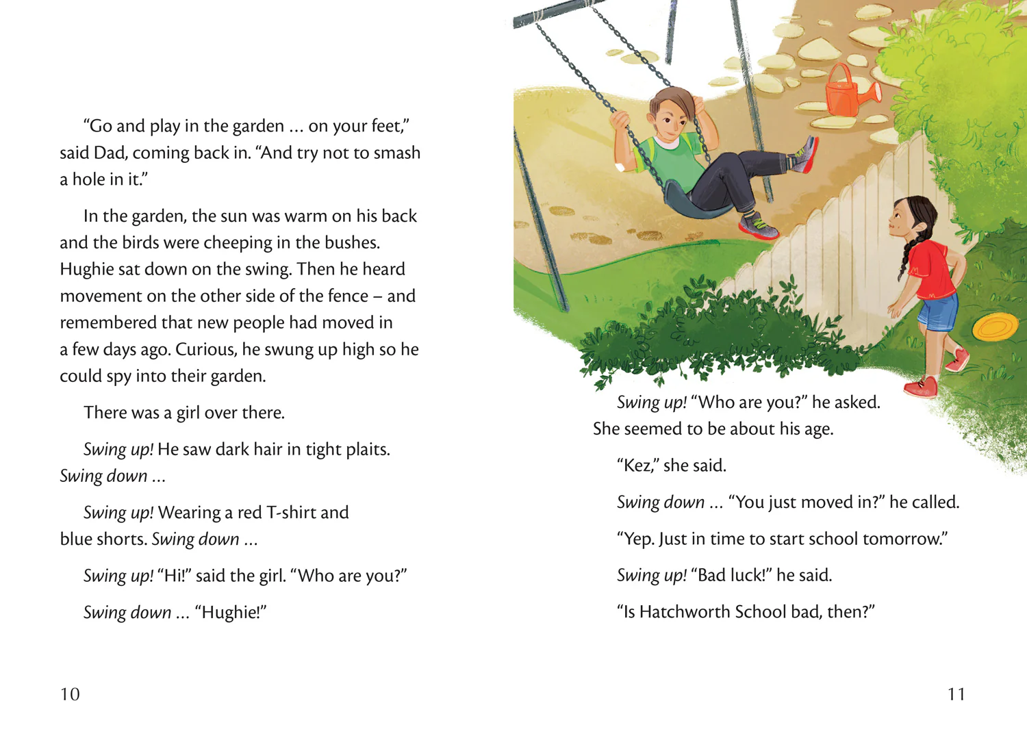 Big Cat for Little Wandle Fluency - Hughie and the Hole Through Time: Fluency 7 - Image 2