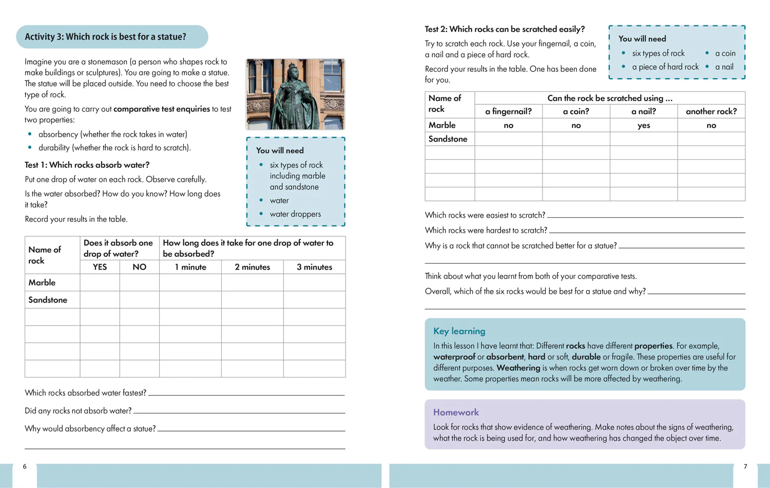 Snap Science 2nd Edition - Snap Science Pupil Workbook Year 3 - Image 5