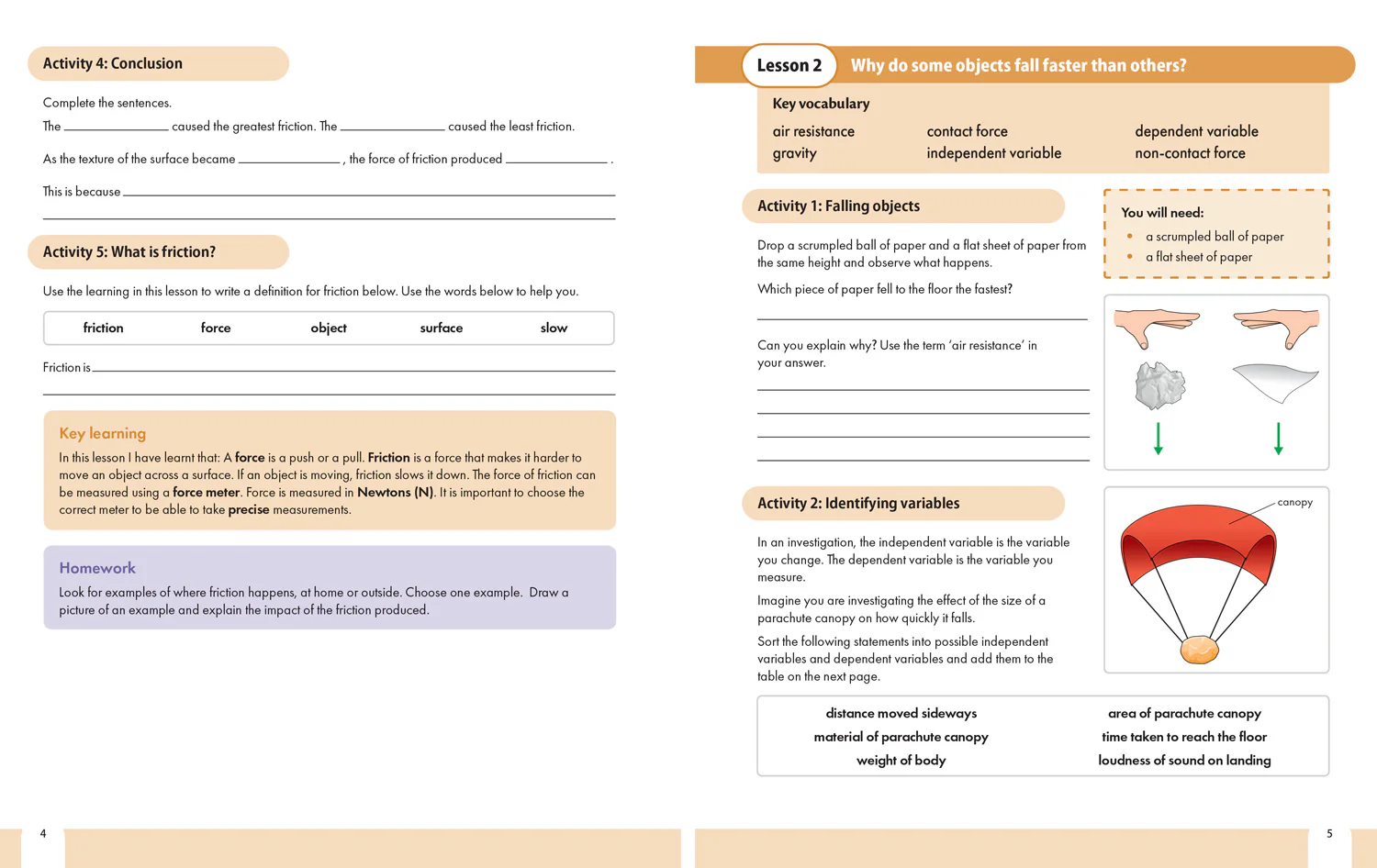 Snap Science 2nd Edition - Snap Science Pupil Workbook Year 5 - Image 4