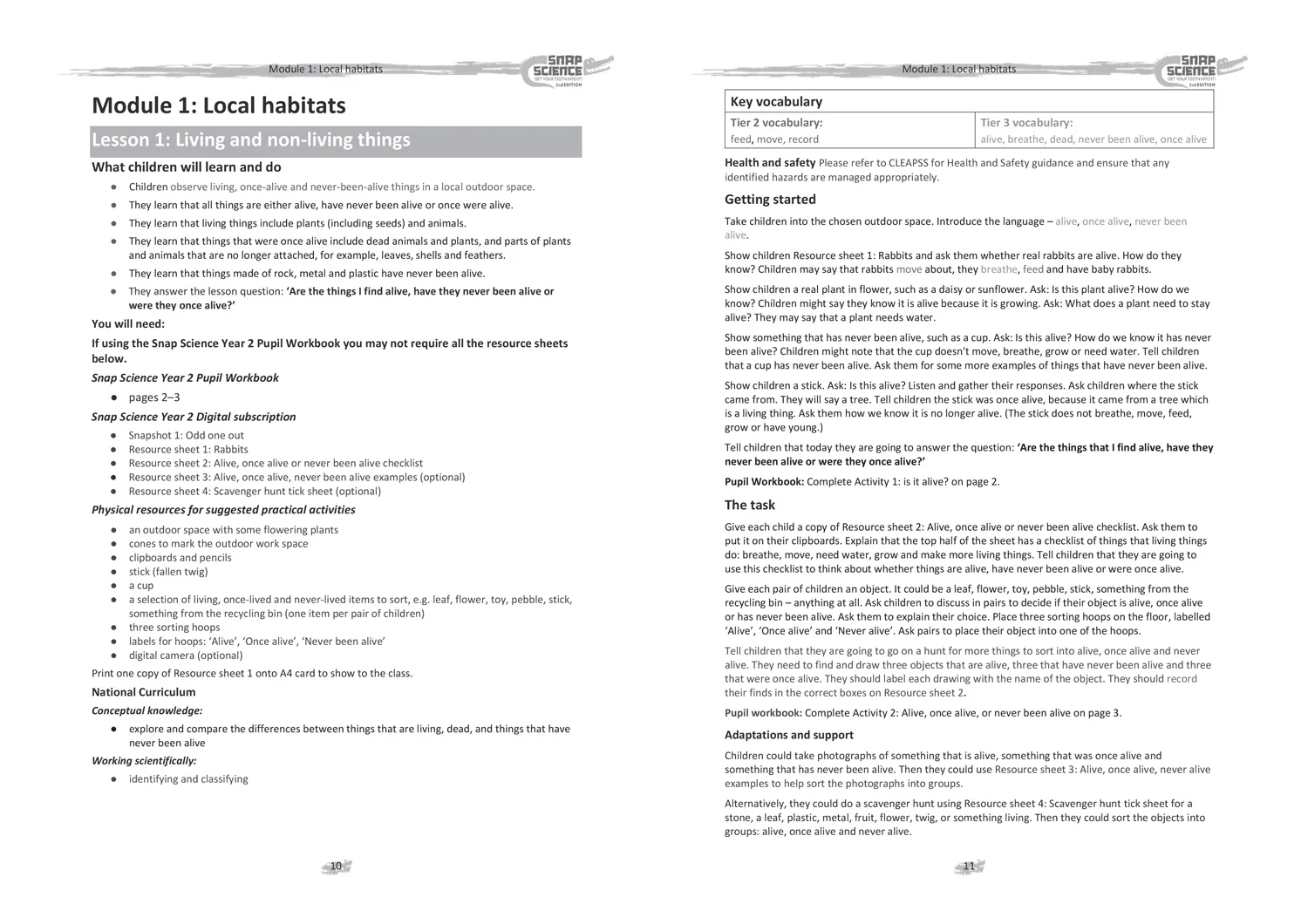 Snap Science 2nd Edition - Snap Science Teacher’s Guide Year 2 - Image 2