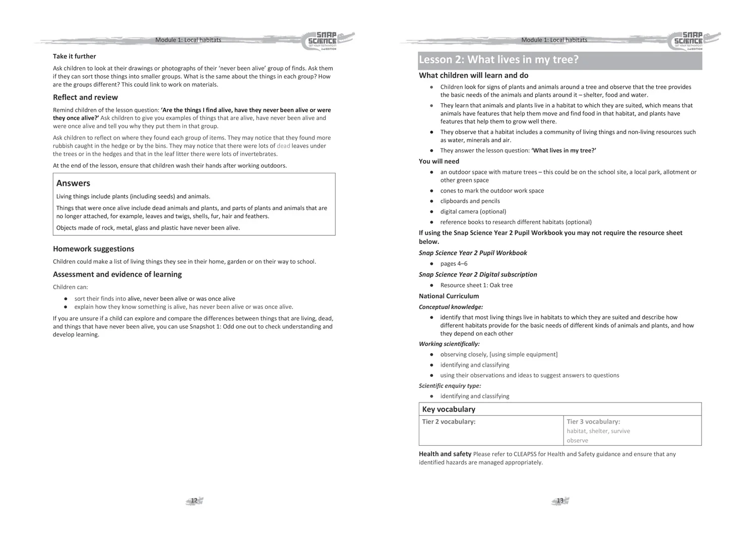Snap Science 2nd Edition - Snap Science Teacher’s Guide Year 2 - Image 3