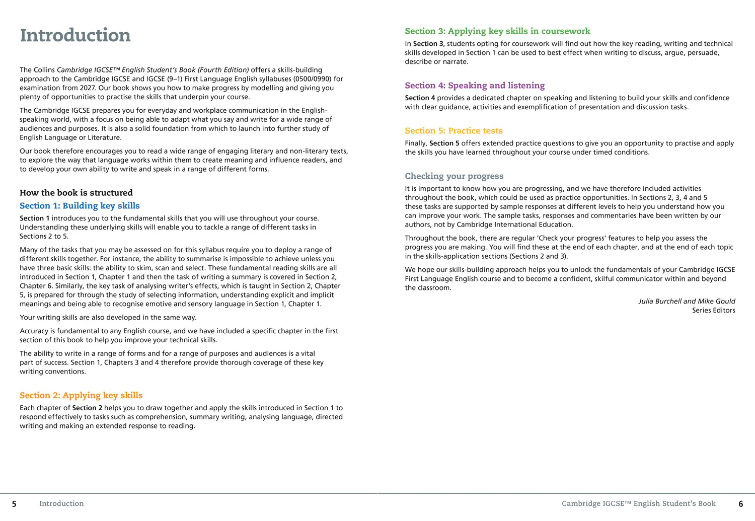 Collins Cambridge IGCSE™ - Cambridge IGCSE™ English Student’s Book: (Fourth edition) - Image 3