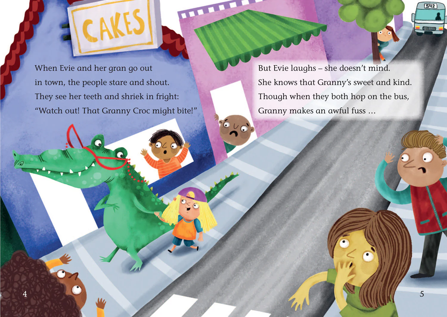 Collins Big Cat - My Granny is a Crocodile!: Band 08/Purple - Image 3