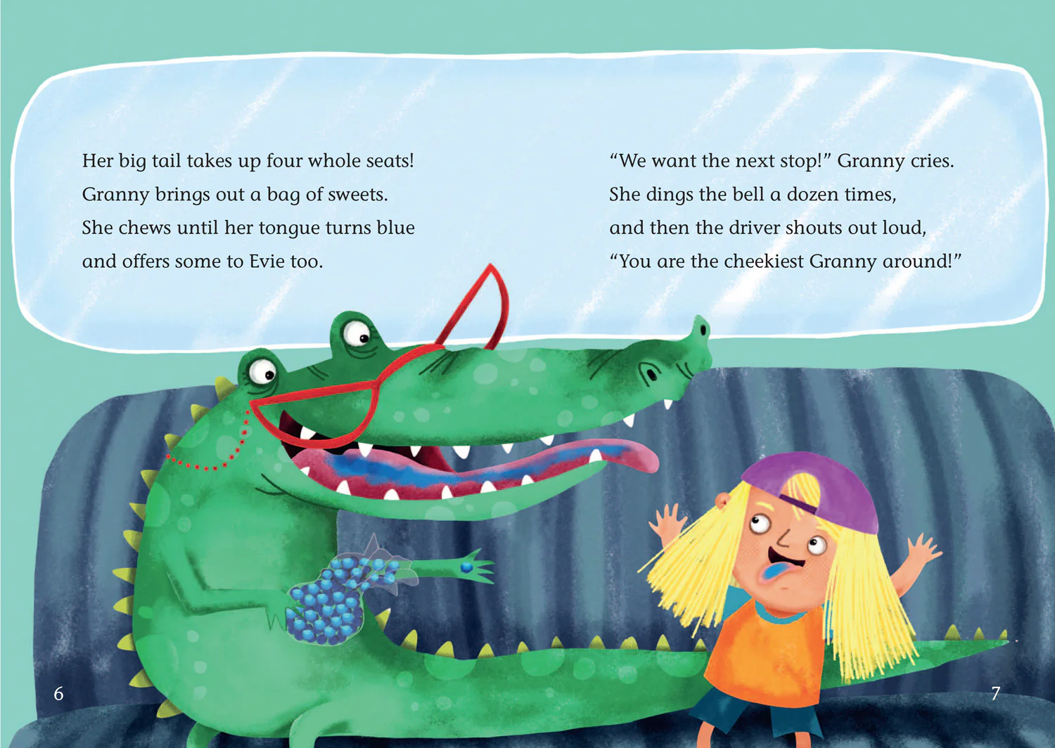 Collins Big Cat - My Granny is a Crocodile!: Band 08/Purple - Image 4