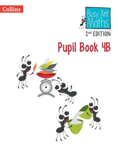 Busy Ant Maths Euro 2nd Edition - Pupil Book 4B