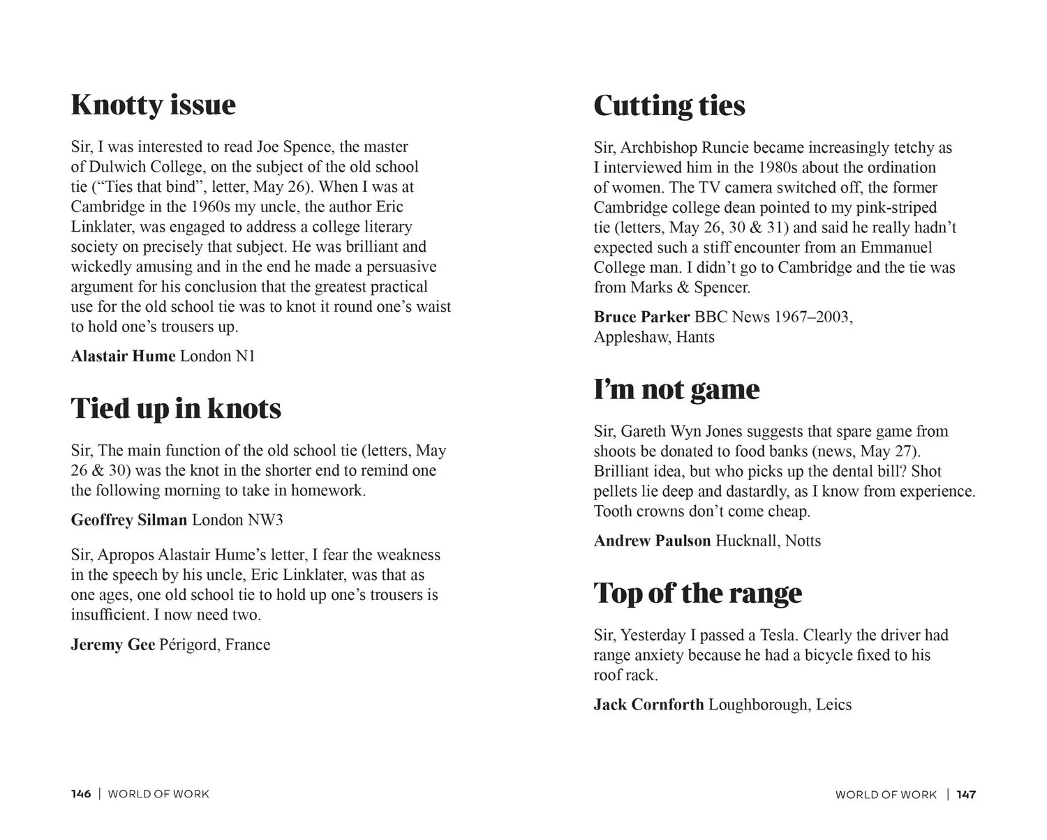 The Times Sir: The year in letters (2024) (Second edition) - Image 5