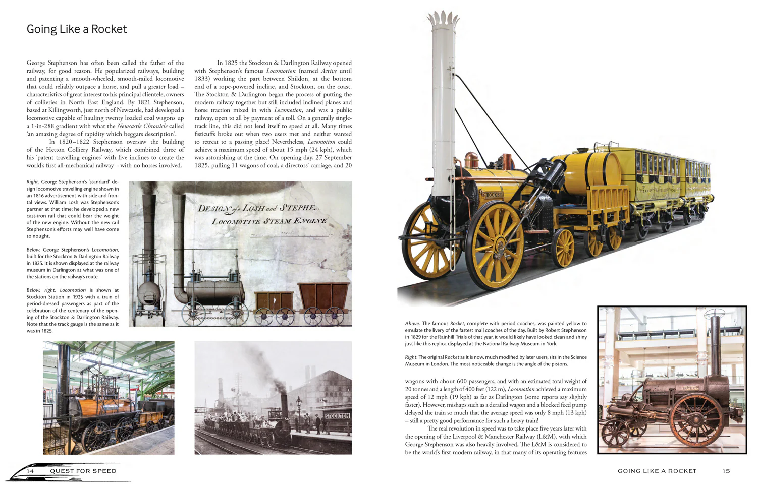 Quest for Speed: an Illustrated History of High-Speed Trains from Rocket to Bullet and Beyond