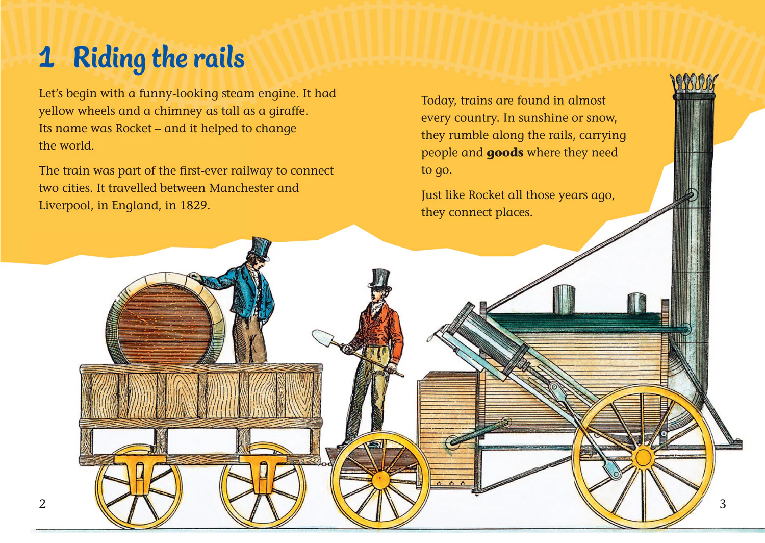 Collins Big Cat - Ride the Rails: Band 09/Gold - Image 2