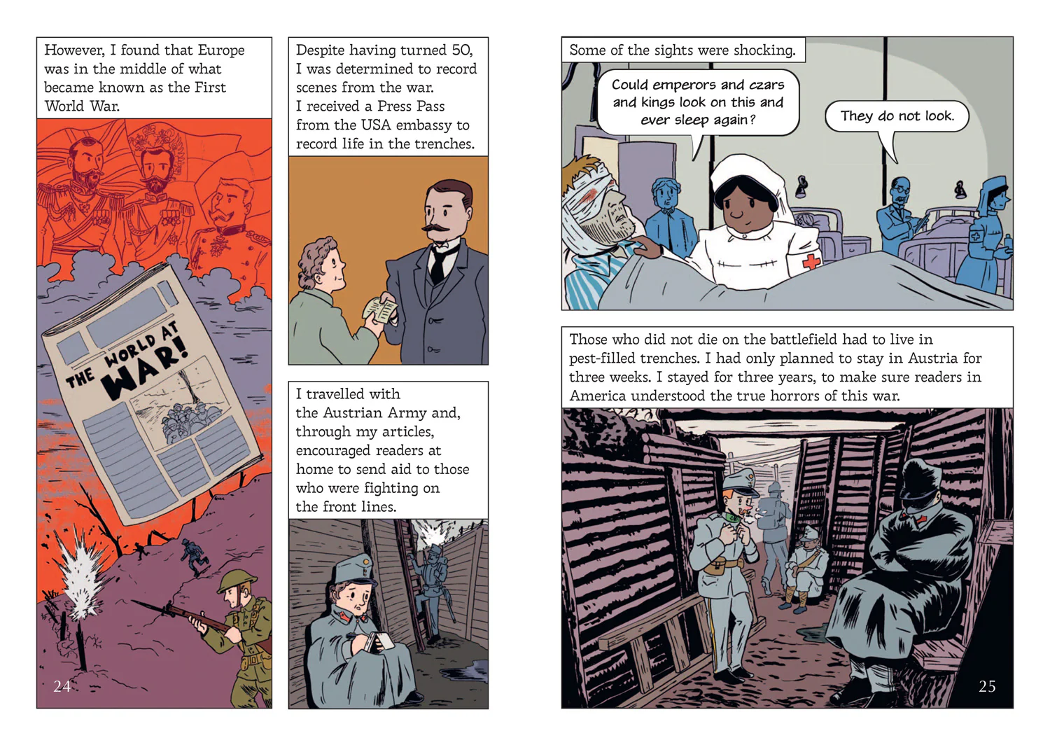 Collins Big Cat - Nellie Bly Investigates: Band 13/Topaz - Image 3