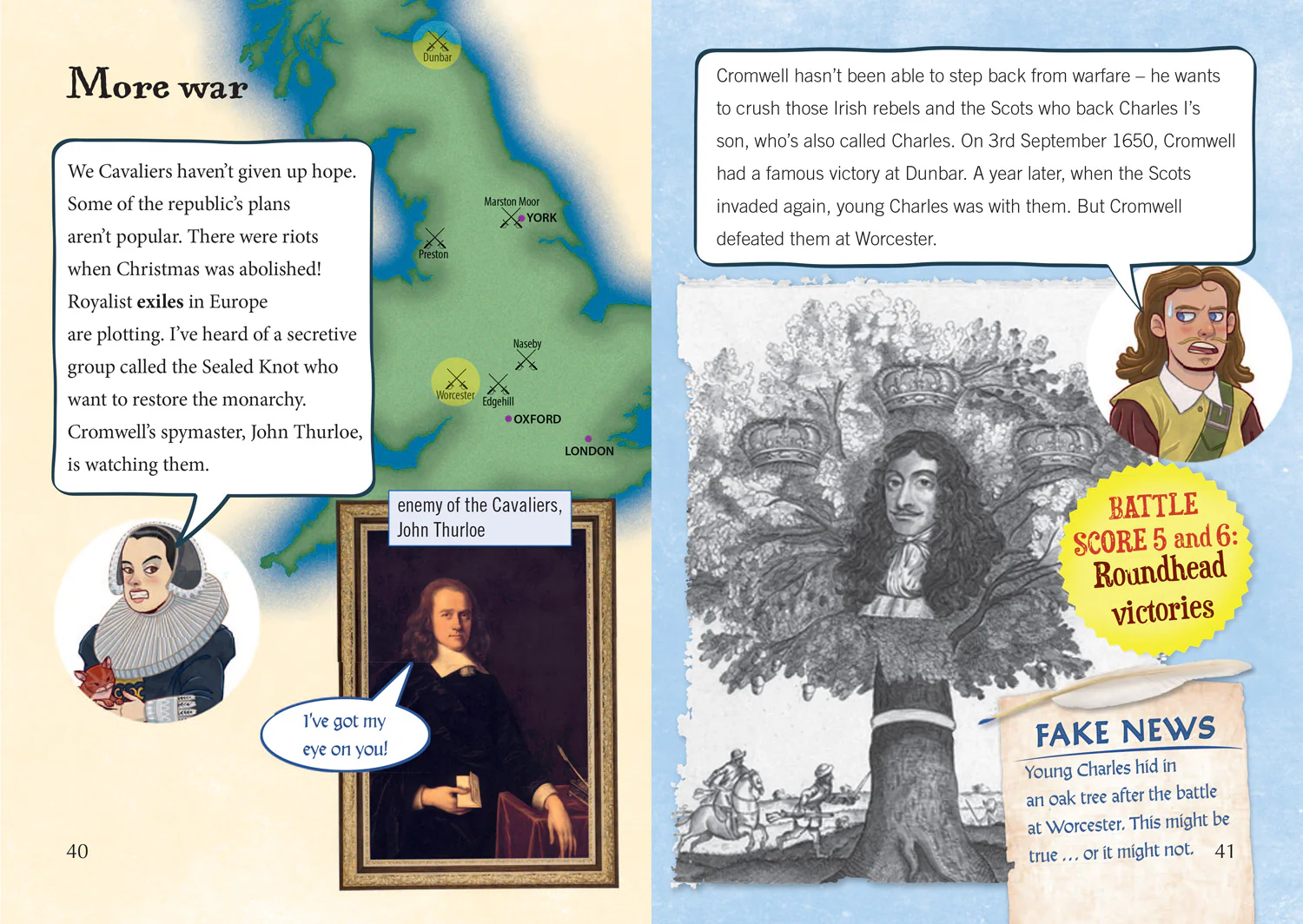 Collins Big Cat - Are you a roundhead or a cavalier?: Band 15/Emerald - Image 4