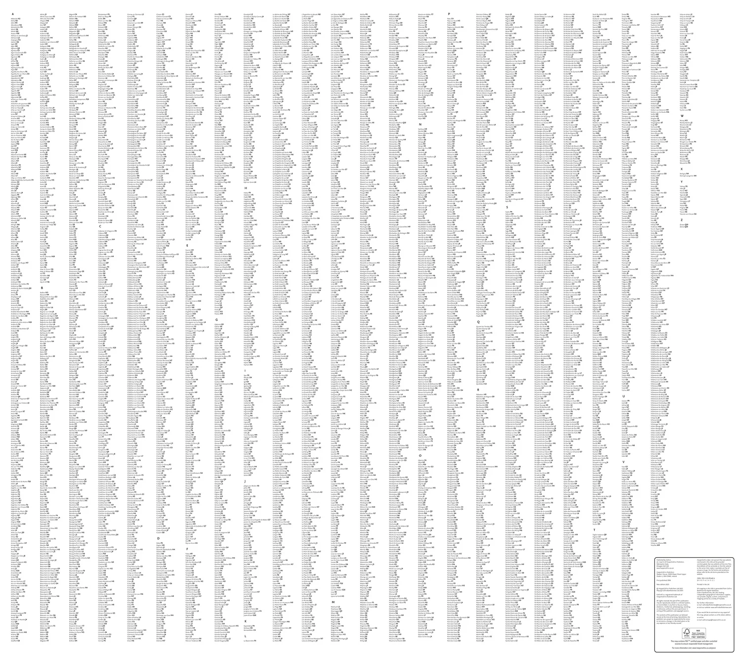 Collins Road Map of France: Folded map, easy to read, updated mapping (New edition) - Image 3