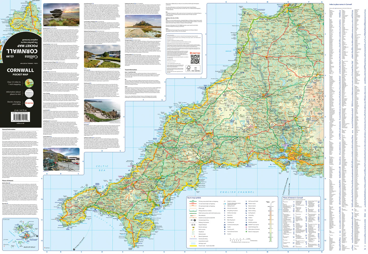 Cornwall Pocket Map: The perfect way to explore Cornwall (Second edition) - Image 2