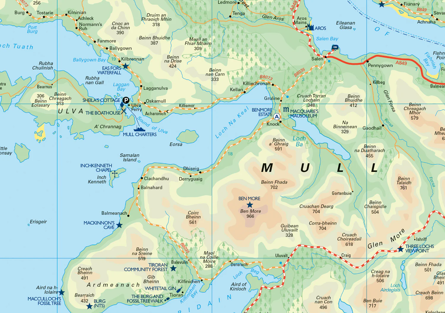 Mull and Iona Pocket Map: The perfect way to explore Mull and Iona - Image 3