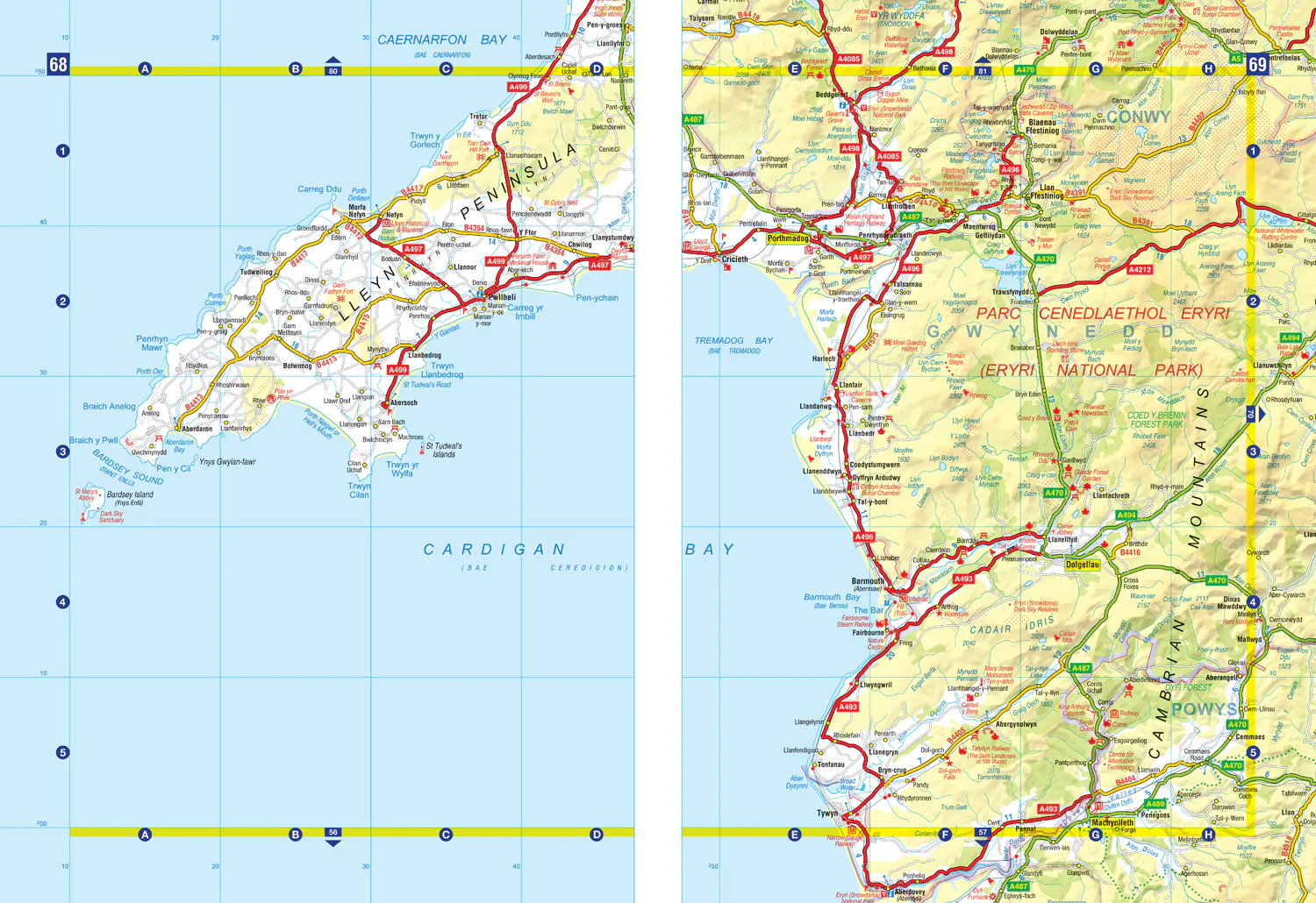 Great Britain A-Z Super Scale Road Atlas 2026 (A3 Spiral): Easy to read map of Great Britain in A3 size with spiral binding - Image 3