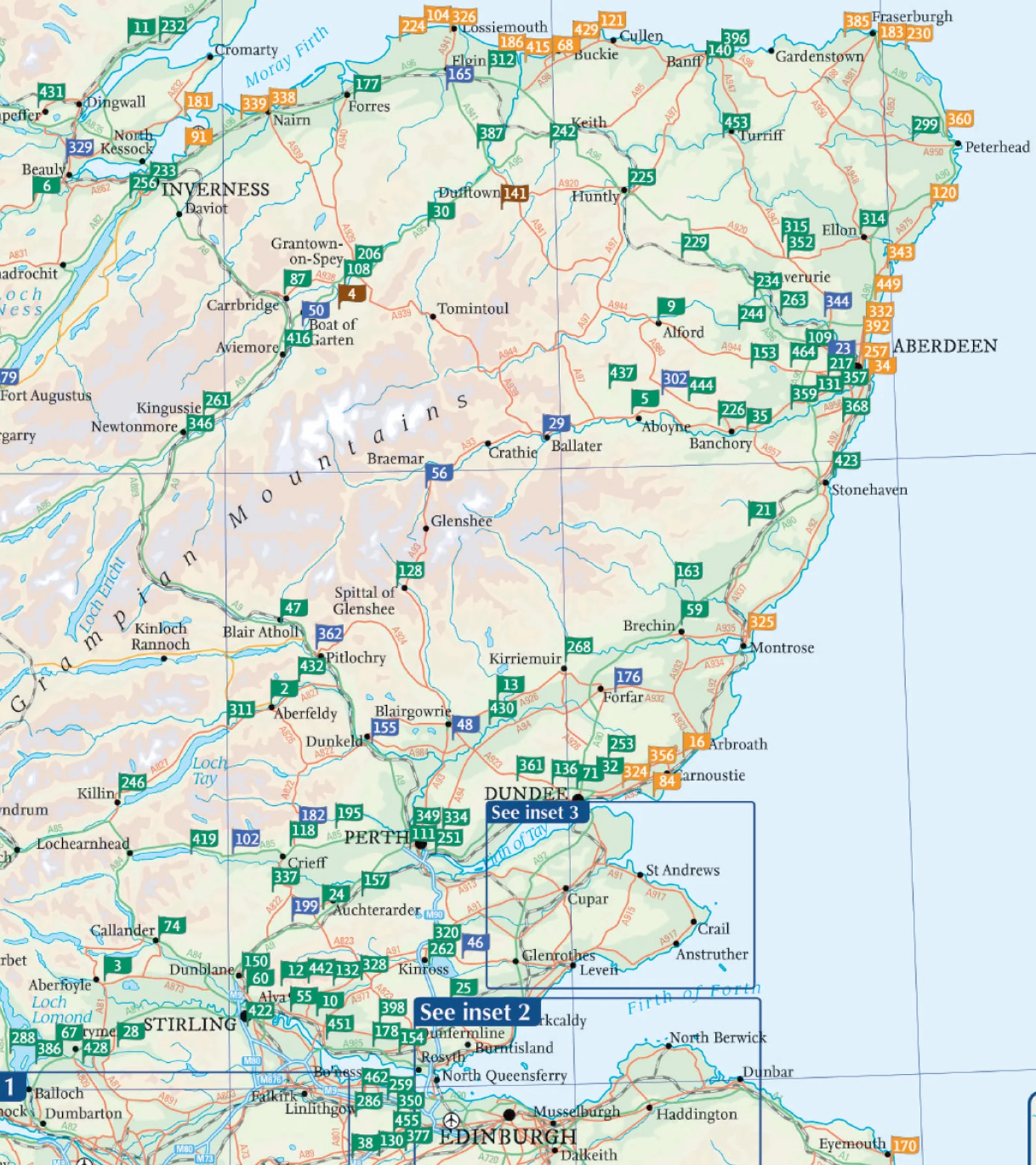 Collins Golf Map of Scotland: Explore Scotland’s notable, historic, and local golf courses - Image 4