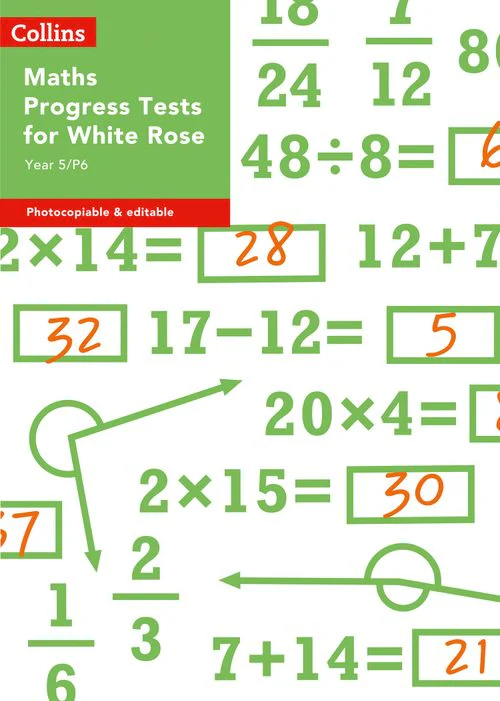 Collins Tests & Assessment - Year 5/P6 Maths Progress Tests for White Rose: (Download edition)