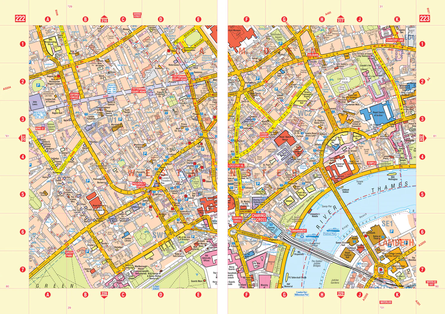 A -Z Master Atlas of Greater London: Detailed and accurate iconic street map of London (19th edition) - Image 4