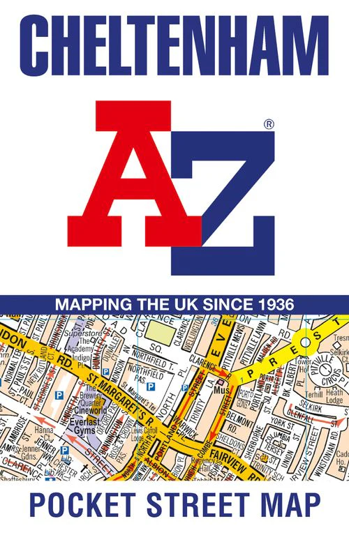 Cheltenham A-Z Pocket Street Map: Accurate street map for easy navigation (Second edition)