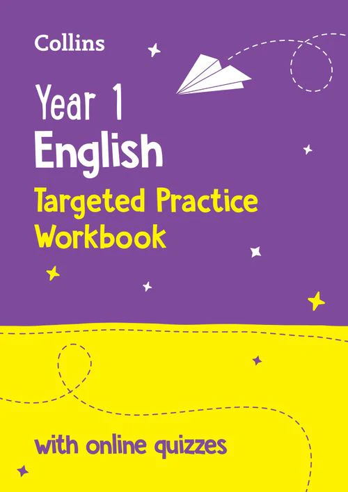 Collins KS1 Practice - Year 1 English Targeted Practice Workbook: Ideal for use at home and school (Second edition)