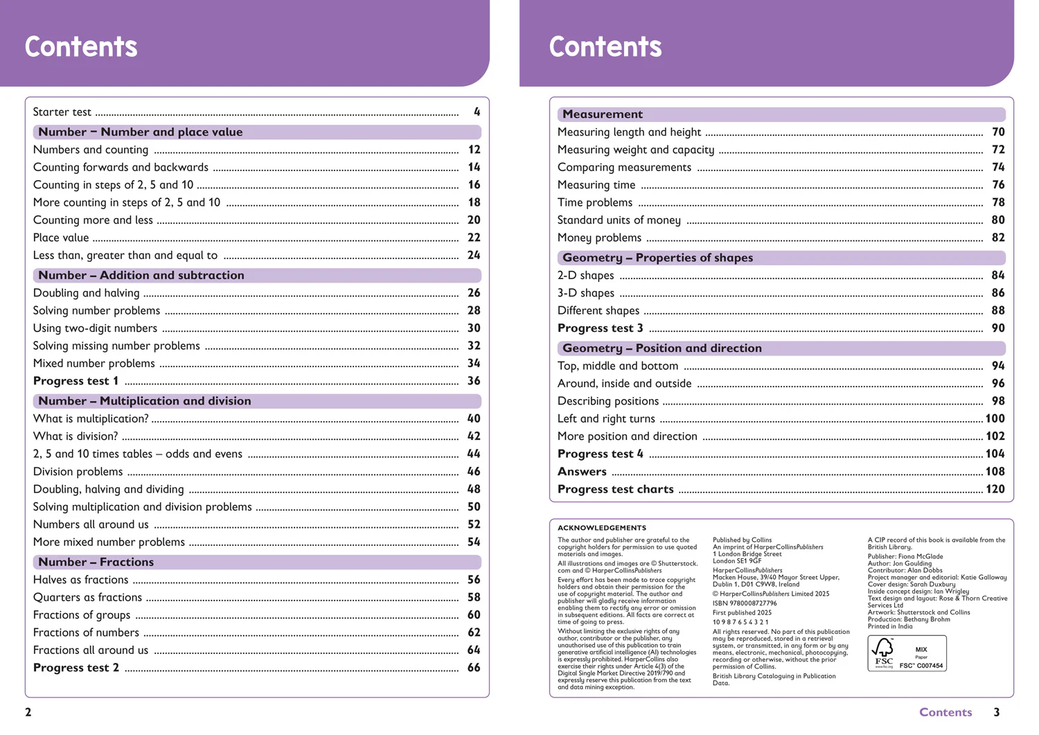 Collins KS1 Practice - Year 1 Maths Targeted Practice Workbook: Ideal for use at home and school (Second edition) - Image 2