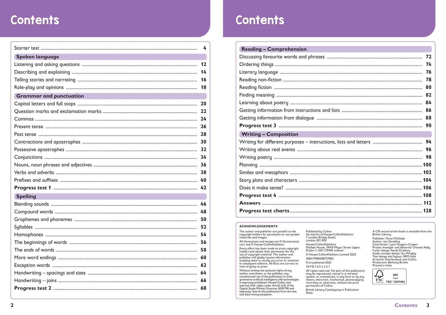 Collins KS1 Practice - Year 2 English Targeted Practice Workbook: Ideal for use at home and school (Second edition) - Image 2