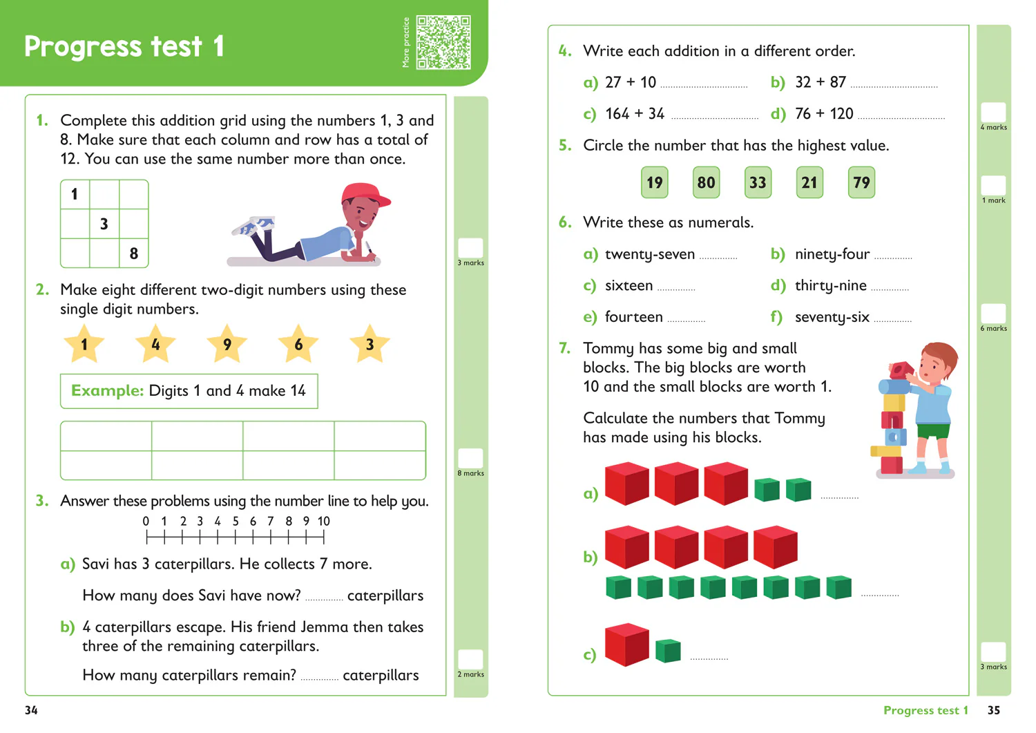 Collins KS1 Practice - Year 2 Maths Targeted Practice Workbook: Ideal for use at home and school (Second edition) - Image 4