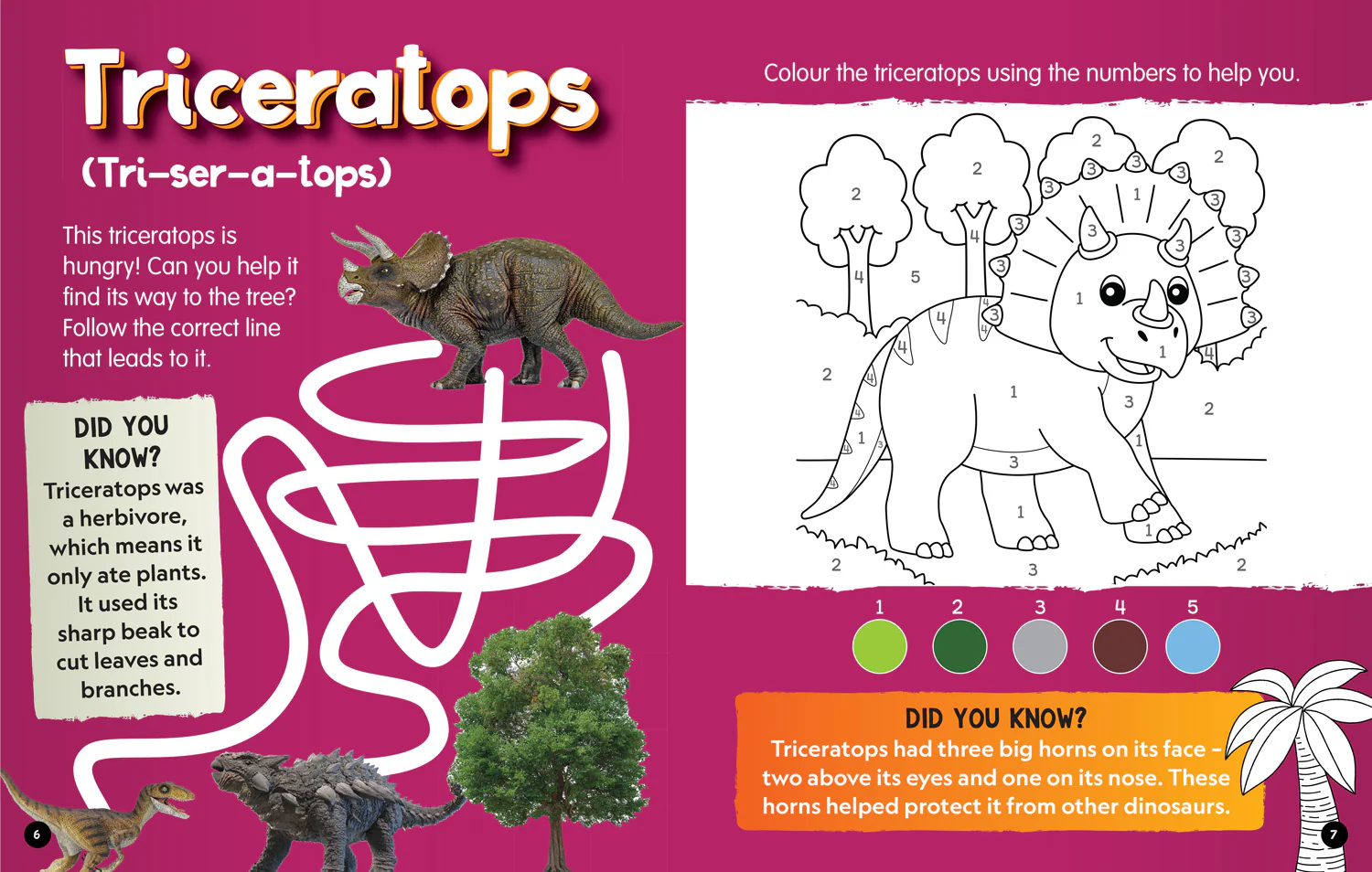 National Geographic Kids - First Dinosaurs Activity and Colouring Book - Image 3