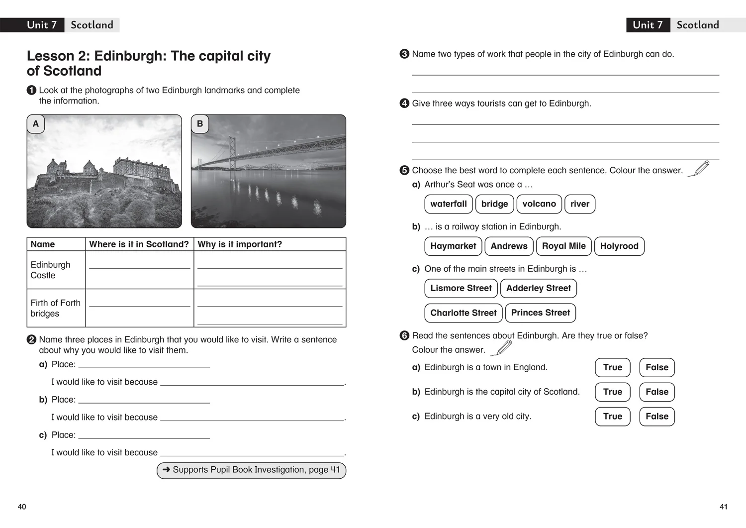 Collins Primary Geography - Investigation – Workbook 3: (Fourth edition) - Image 3