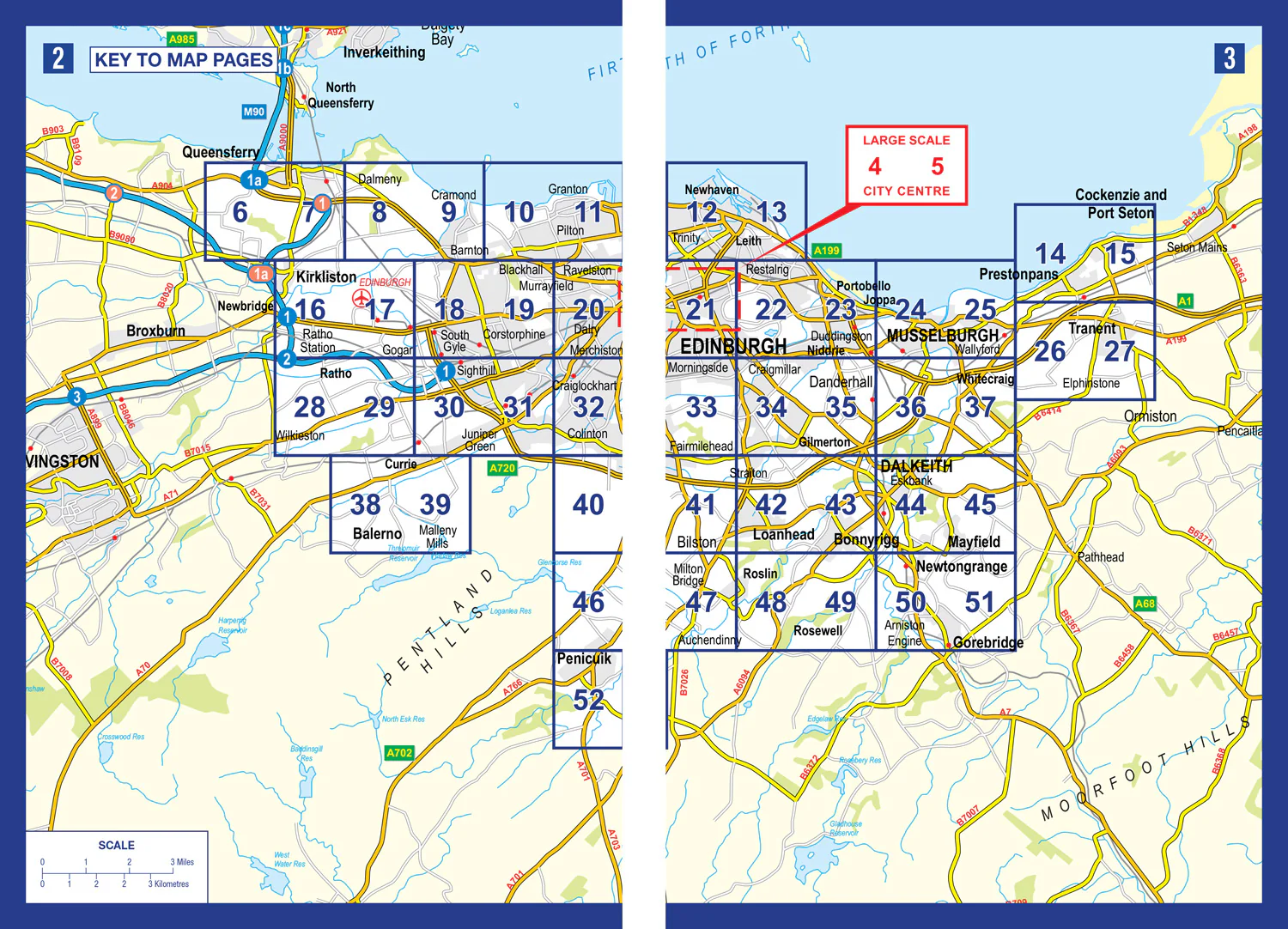 Edinburgh A-Z Street Atlas: Navigate your way around Edinburgh with ease using trusted mapping (11th edition) - Image 2