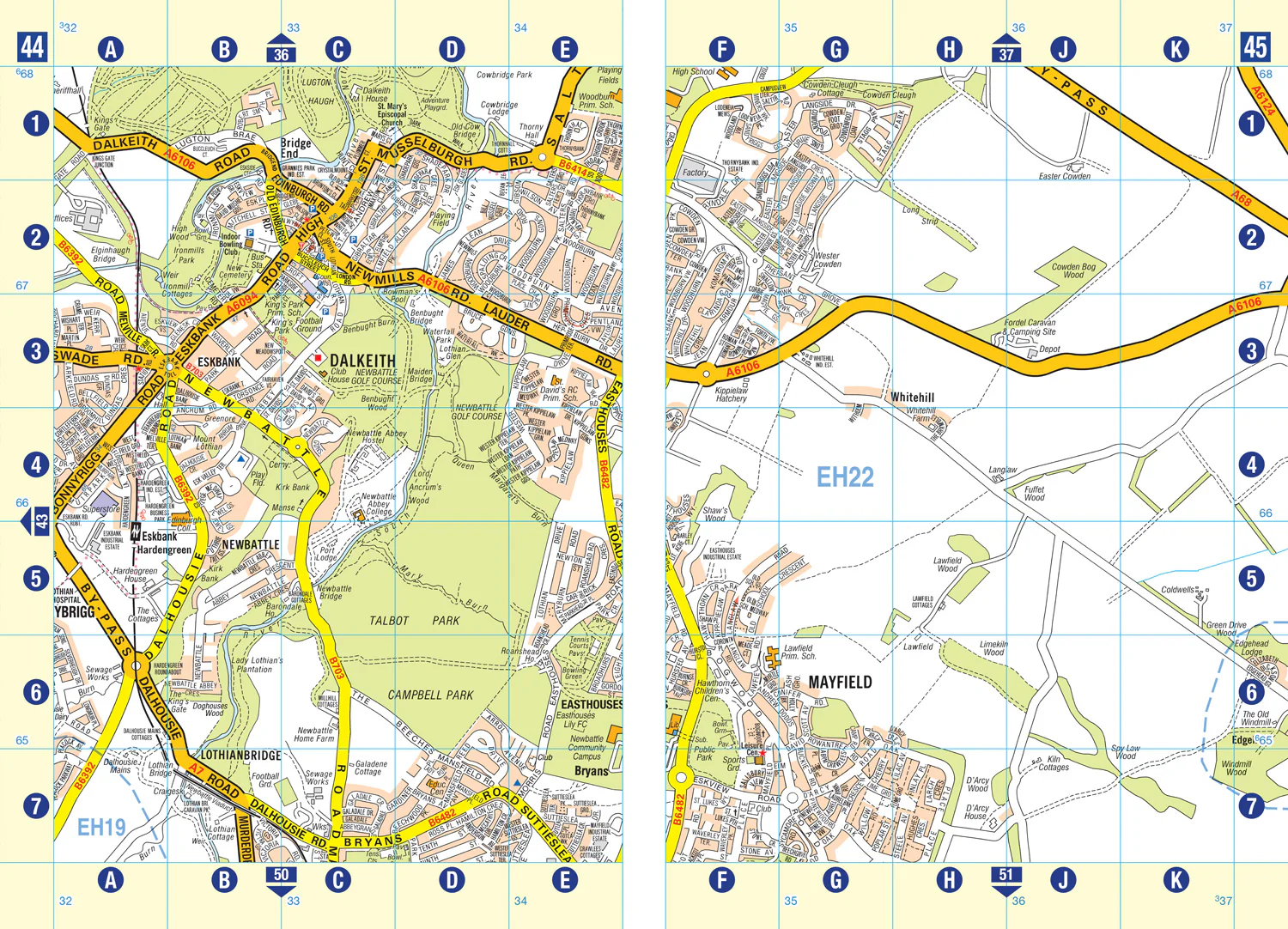 Edinburgh A-Z Street Atlas: Navigate your way around Edinburgh with ease using trusted mapping (11th edition) - Image 4