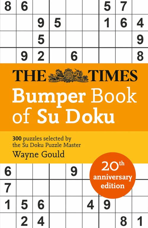 The Times Mind Games - The Times Bumper Book of Su Doku: 20th anniversary edition, 300 puzzles selected by Puzzle Master Wayne Gould