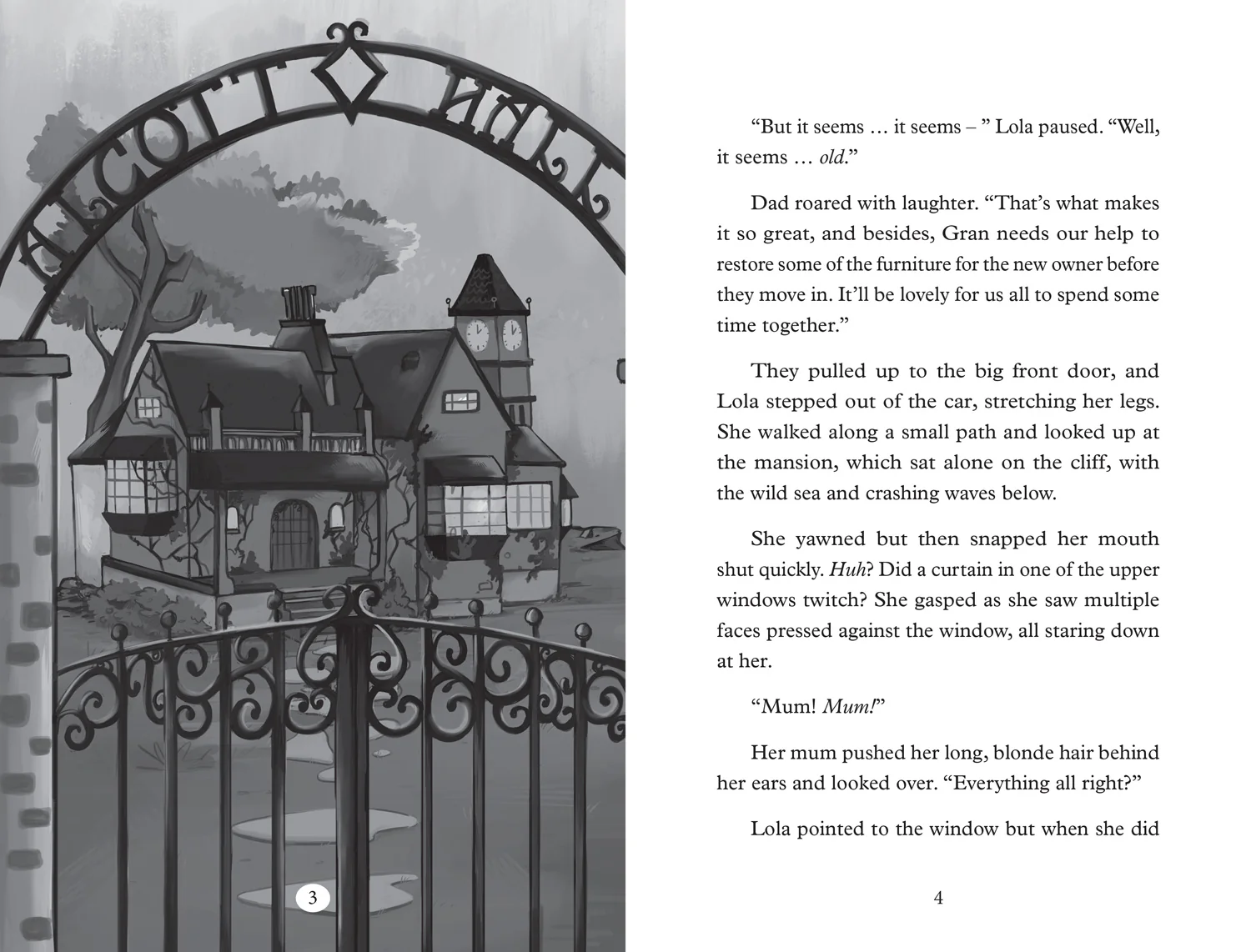 Big Cat Read On - The Thirteenth Chime of Alcott Hall - Image 3