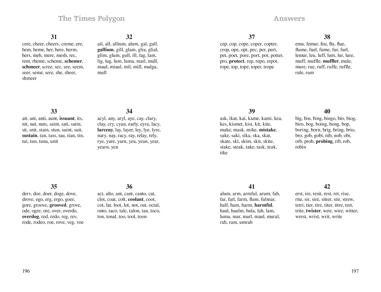The Times Puzzle Books - The Times Polygon Book 2: 300 word wheel puzzles - Image 3