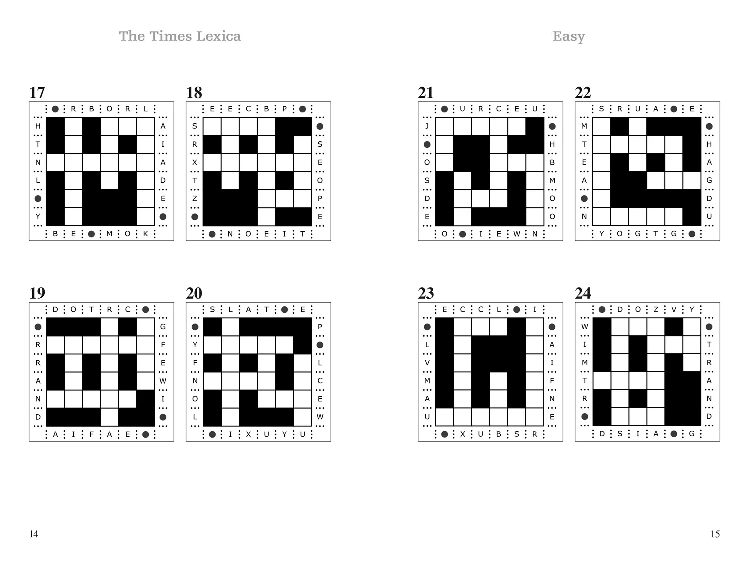The Times Lexica Book 1: 400 word slide puzzles - Image 2