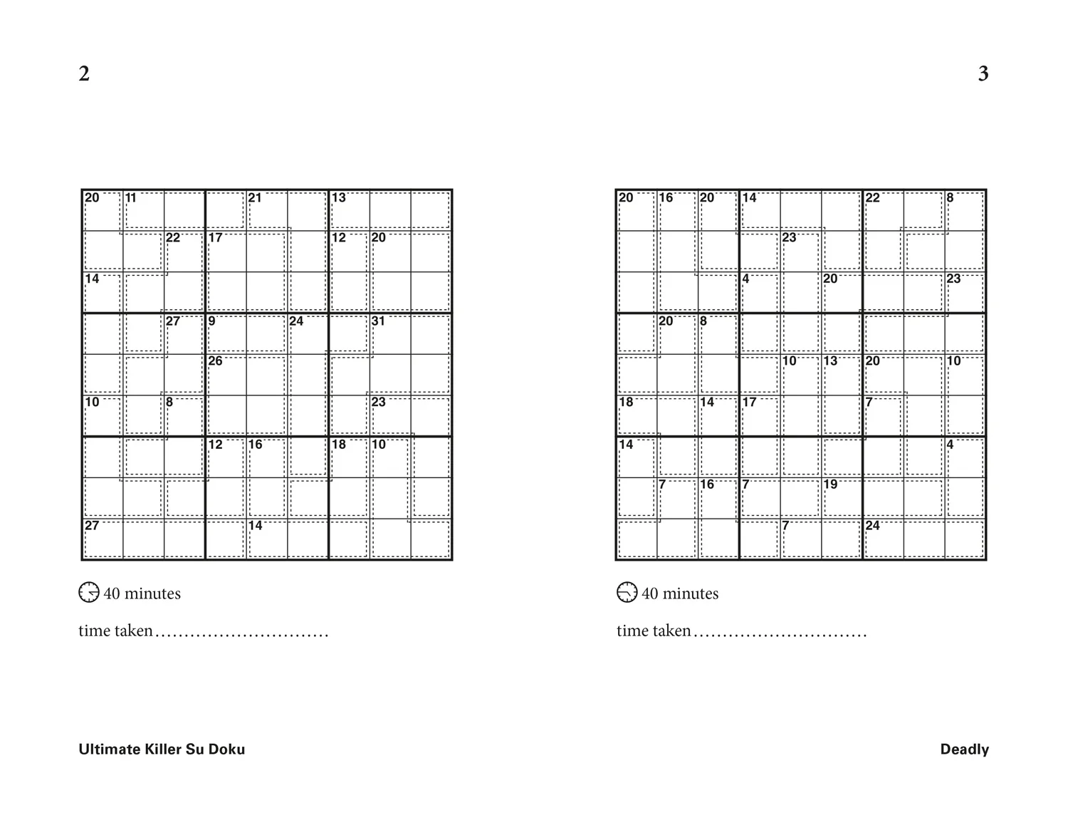 The Times Su Doku - The Times Ultimate Killer Su Doku Book 18: 200 of the deadliest Su Doku puzzles - Image 2