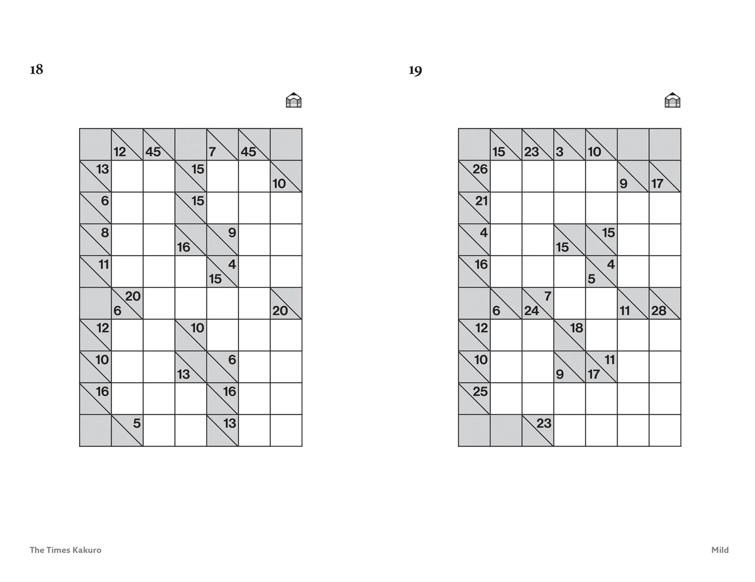 The Times Puzzle Books - The Times Kakuro Book 2: 200 mathematical logic puzzles - Image 2