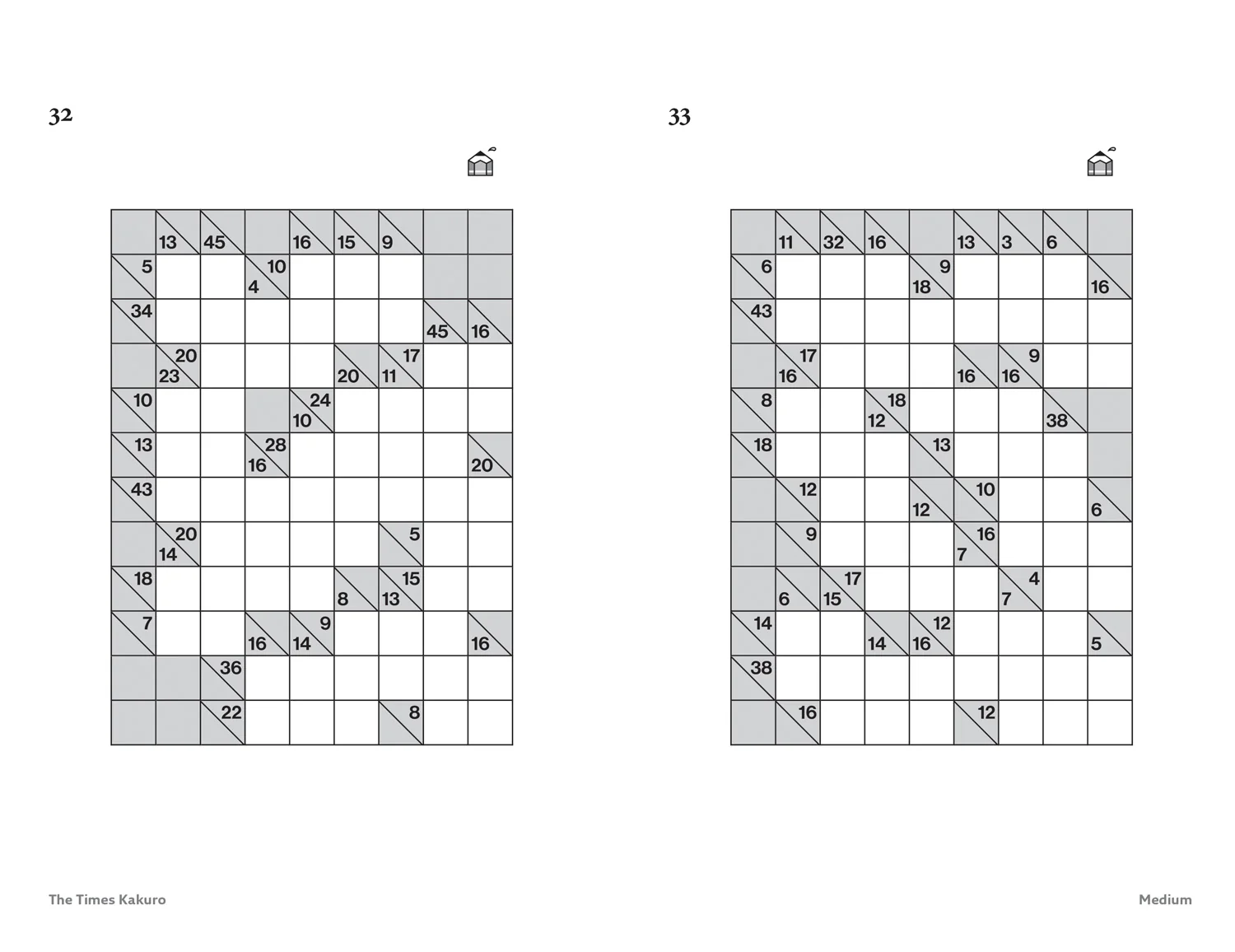 The Times Puzzle Books - The Times Kakuro Book 2: 200 mathematical logic puzzles - Image 3
