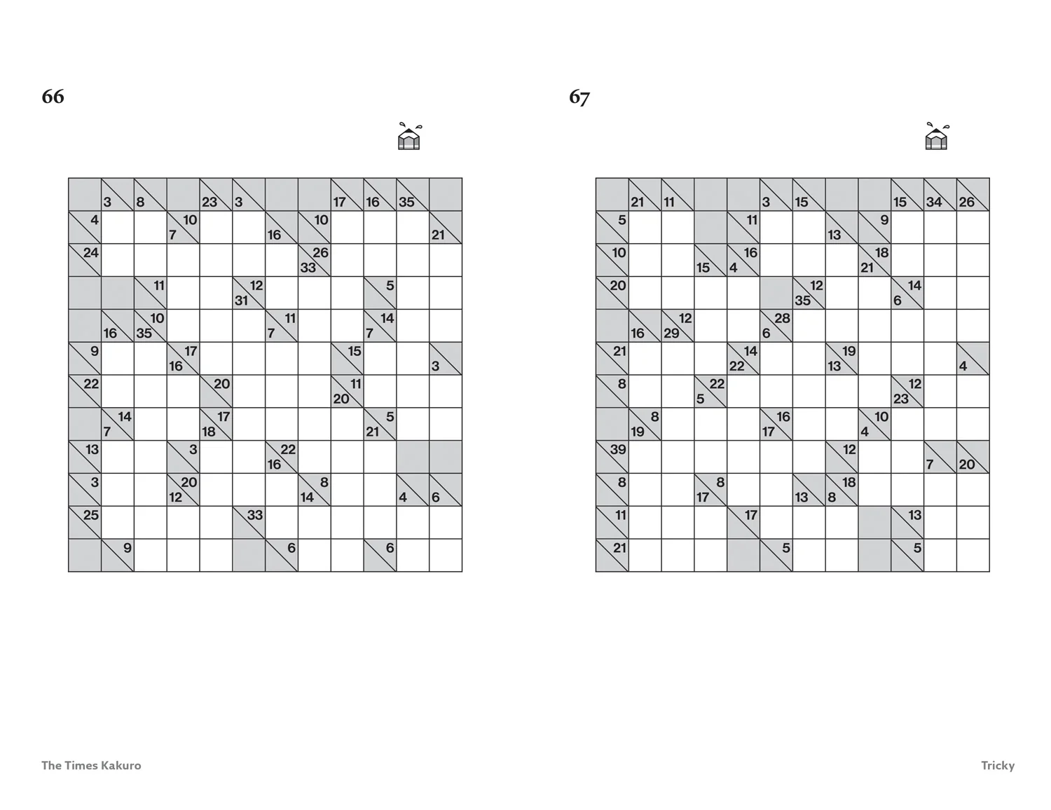The Times Puzzle Books - The Times Kakuro Book 2: 200 mathematical logic puzzles - Image 4
