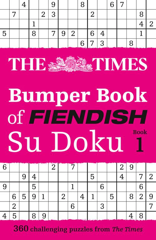 The Times Bumper Book of Fiendish Su Doku book 1: 360 challenging Su Doku puzzles