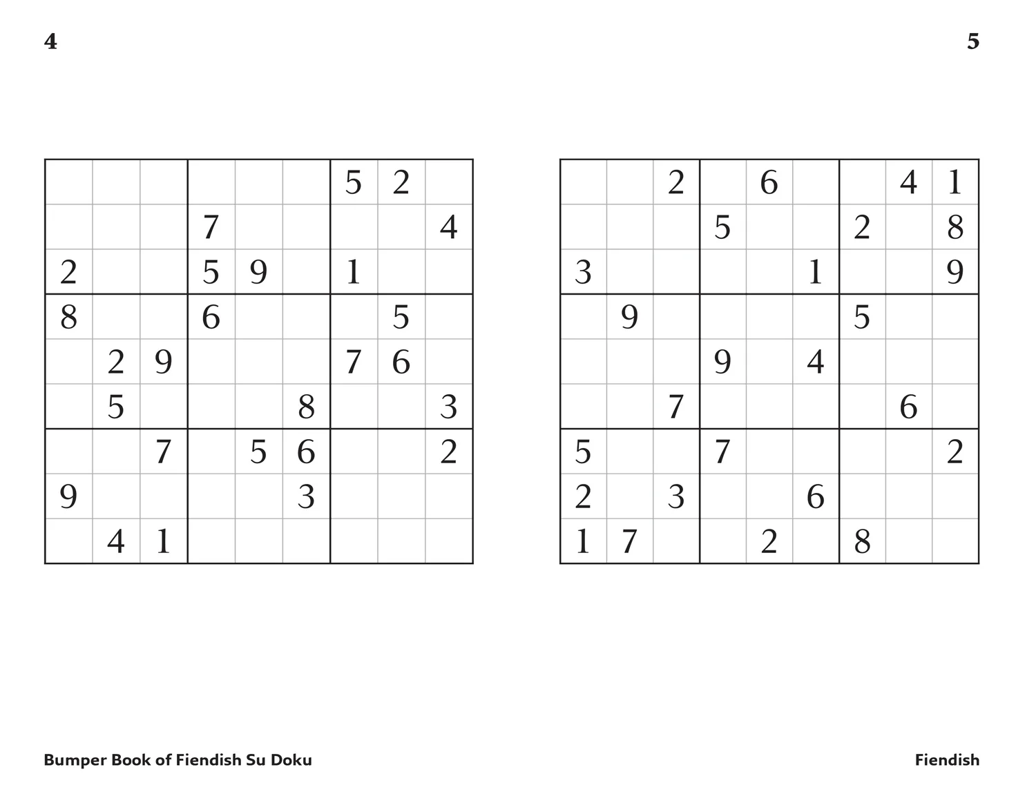 The Times Bumper Book of Fiendish Su Doku book 1: 360 challenging Su Doku puzzles - Image 2