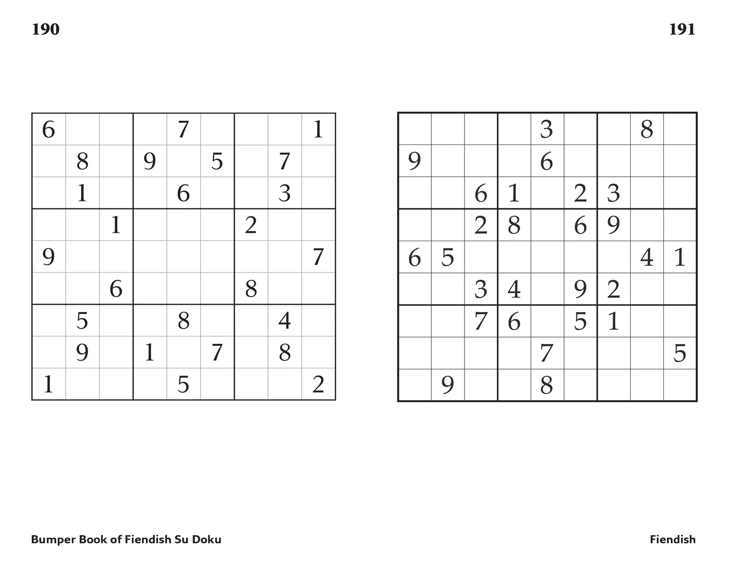 The Times Bumper Book of Fiendish Su Doku book 1: 360 challenging Su Doku puzzles - Image 3