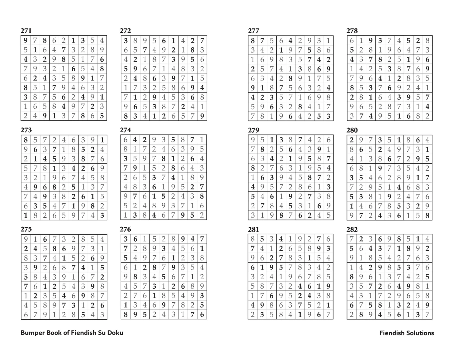 The Times Bumper Book of Fiendish Su Doku book 1: 360 challenging Su Doku puzzles - Image 6