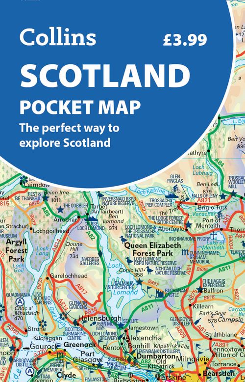 Scotland Pocket Map: The perfect way to explore Scotland